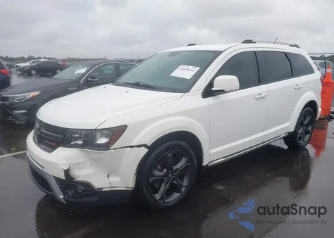 2018 Dodge Journey Crossroad из США, поврежденный, VIN 3C4PDCGG5JT339641